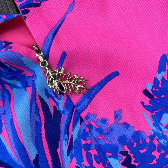 Lilly Pulitzer Tiki Pink Out On a Limb Tandie Shift | Size 6 - Picture 9 of 10
